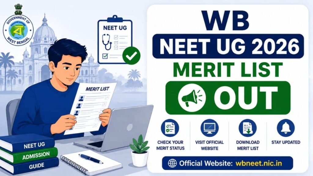 WB NEET UG 2026 Merit List